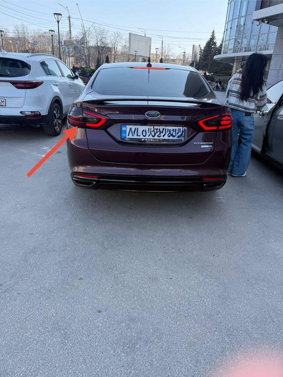 задний левый стоп Ford Fusion Titanium 2013 р. 