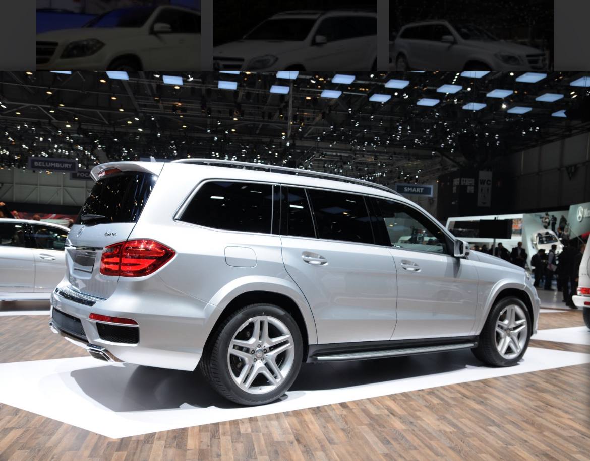 Купити дзеркало з камерою і зонами Mercedes-Benz 