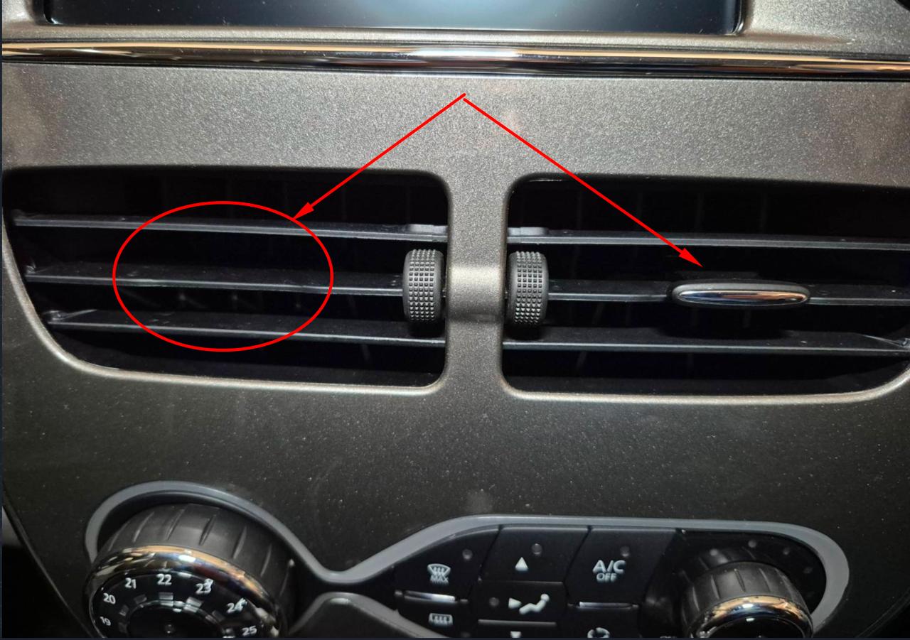 ручка дефлектора Renault ZOE 