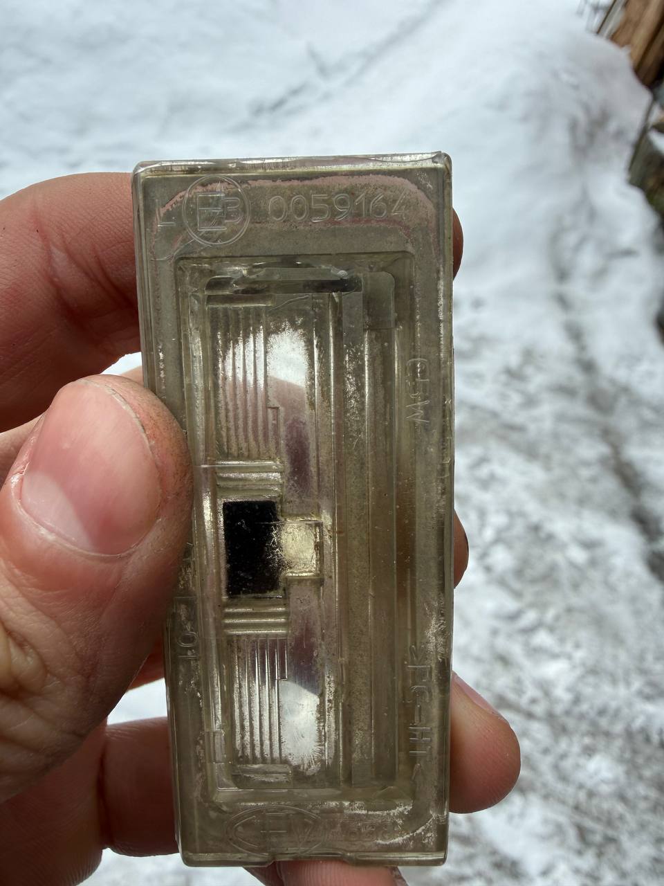 два плафони підсвітки номера BMW рест 