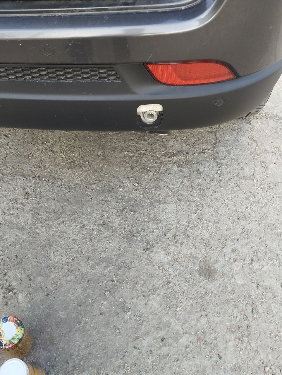 заглушка бампера 