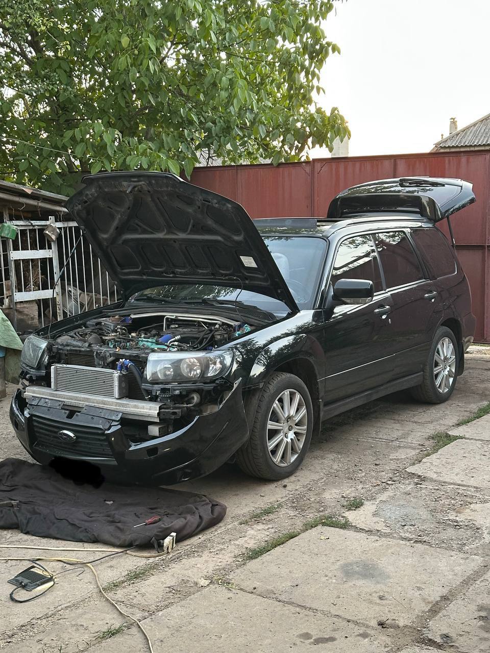 акпп с турбо дорест сг Subaru 