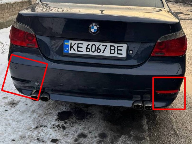 катафот на задній бампер BMW 