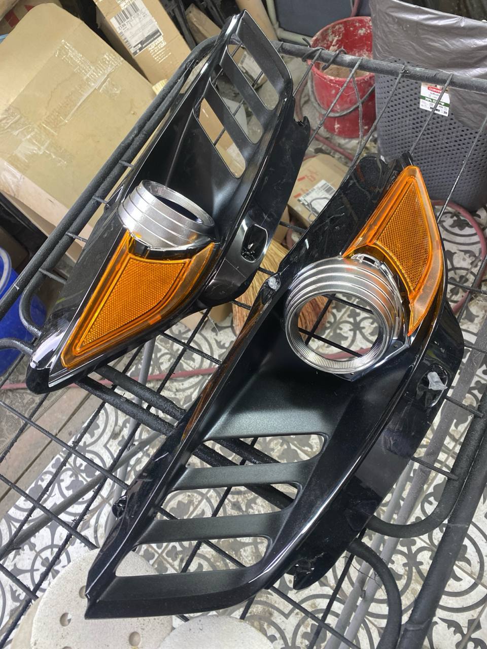 маска фари Ford Mustang 2015 р. 