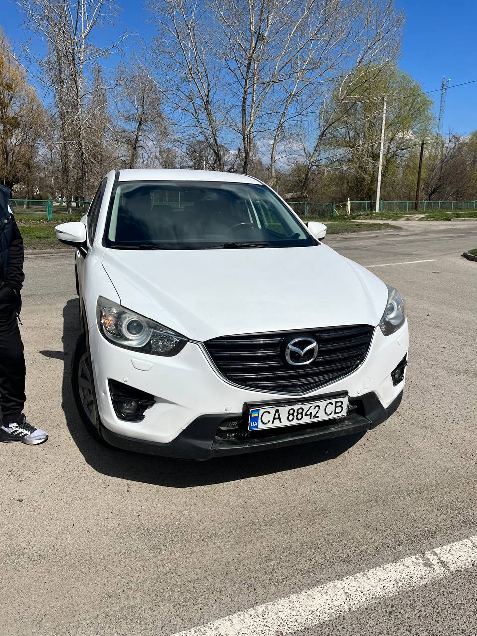 бампер Mazda CX-5 2015 р.