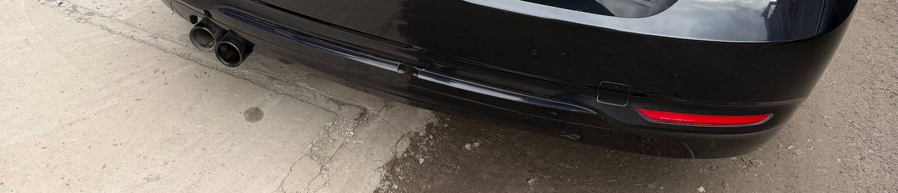 накладка на задній бампер BMW 2017 р. 