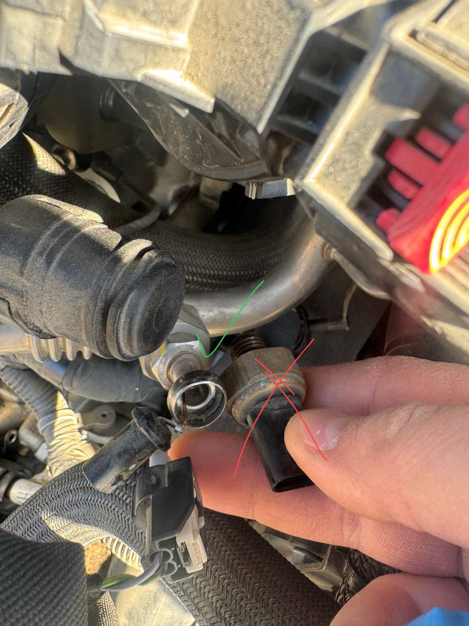 датчик ЕГР Ford Escape 2022 р. 