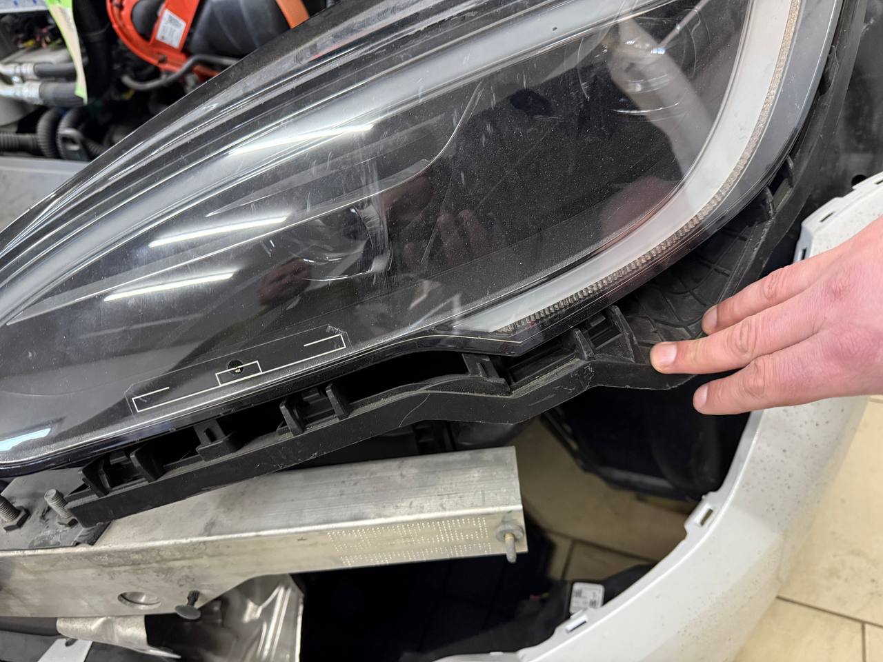 Дифузор заднього бампера Tesla 