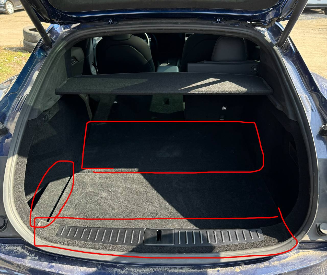 Купити накладки Tesla Model S 2024 р. 