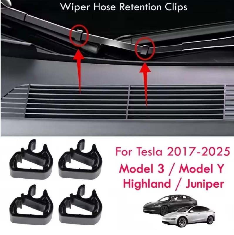 Купити кронштейн трубок омивача Tesla 