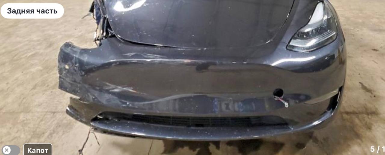 Купити передній бампер Tesla Model Y 