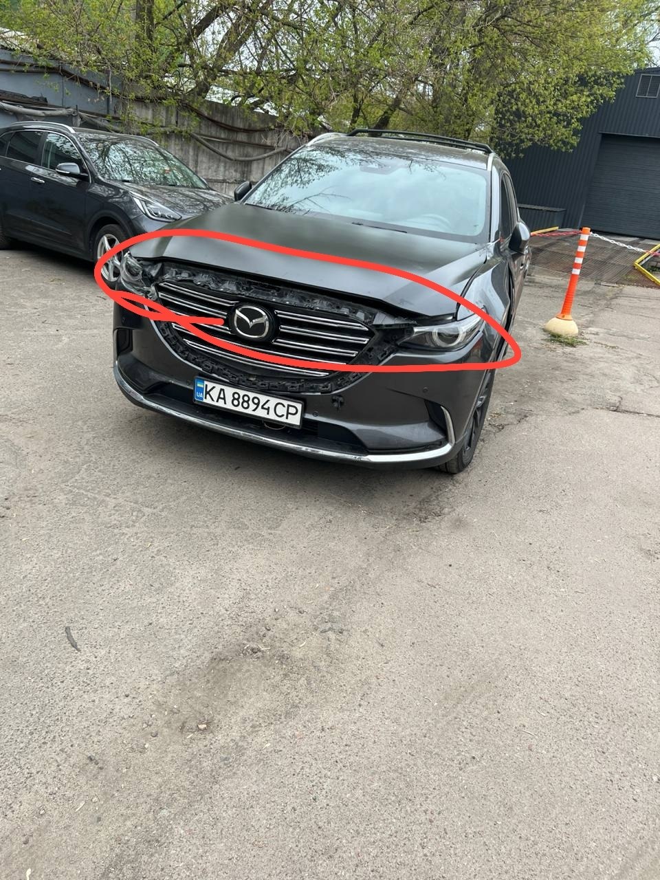 Купити подовжувач капоту Mazda CX-9 2019 р. 